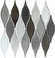 Bella Glass Tiles Chandelier Series Velvet Truffle CHS214