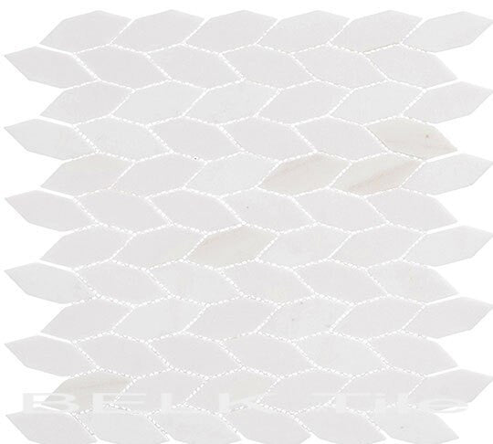 Bella Glass Tiles Colonial Series Long Hex Light Canopy CLNL-286
