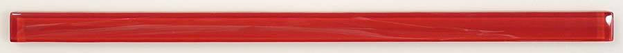 Bella Glass Tiles Crystile Glass Liner Bar Ruby Red L011