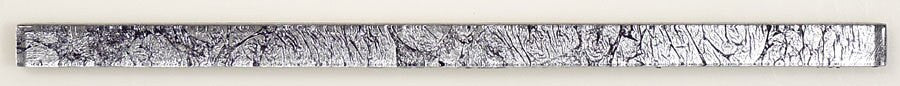 Bella Glass Tiles Crystile Glass Liner Bar Silver Crest L039