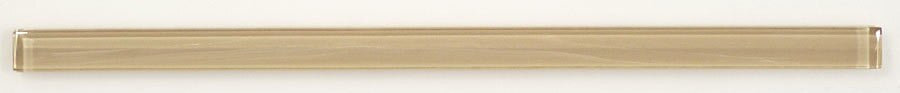 Bella Glass Tiles Crystile Glass Liner Bar Tan L026