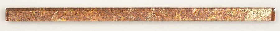 Bella Glass Tiles Crystile Glass Liner Bar Warm Glow L041
