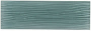 Bella Glass Tiles Crystile Wave Glass Subway 4 x 12 Eclipse C06-W