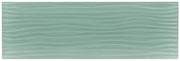 Bella Glass Tiles Crystile Wave Glass Subway 4 x 12 Gray Sky C07-W