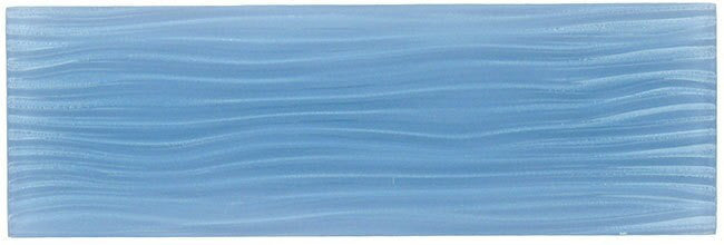 Crystile Wave Glass Subway 4 x 12 Pacific Ocean