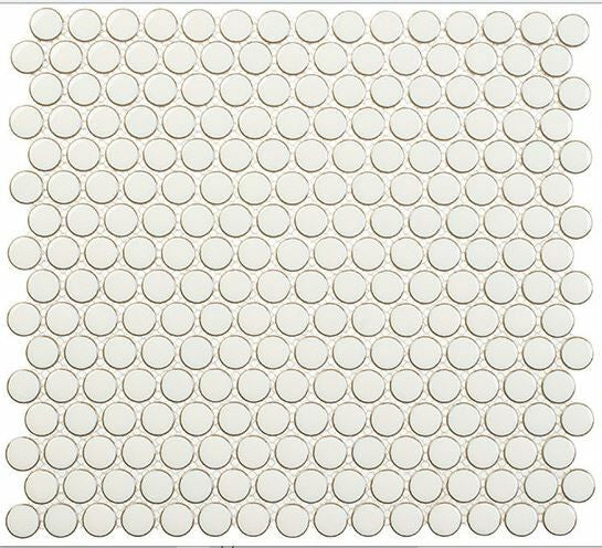 Bella Glass Tiles Effortless Penny Round Relaxation EFT8901