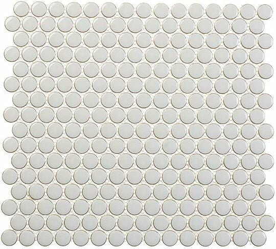 Bella Glass Tiles Effortless Penny Round Xen Breeze EFT8902