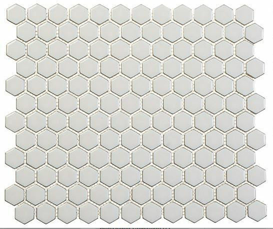 Bella Glass Tiles Effortless Series Hexagon Xen Breeze EFT8912