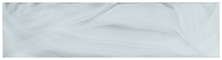 Bella Glass Tiles Elegant Swirl ELS635 Porcelain Cloud