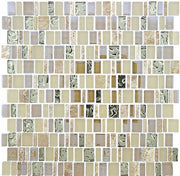 Bella Glass Tiles Enchanted Flavors Series Crunched Pecan EF-611