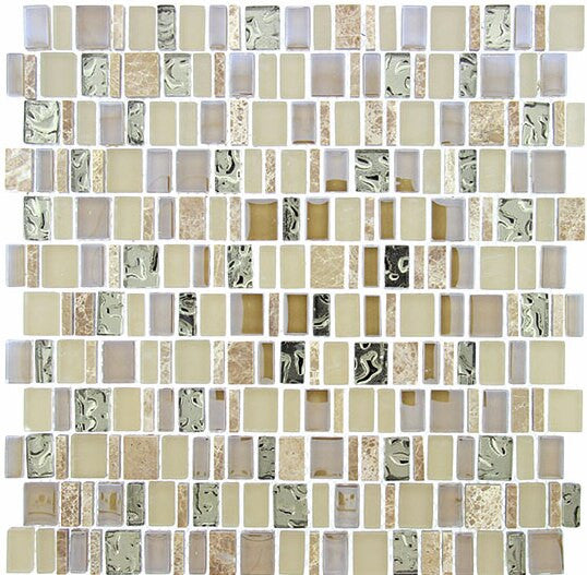 Bella Glass Tiles Enchanted Flavors Series Crunched Pecan EF-611