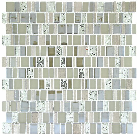 Bella Glass Tiles Enchanted Flavors Series Marsala Swirl EF-610