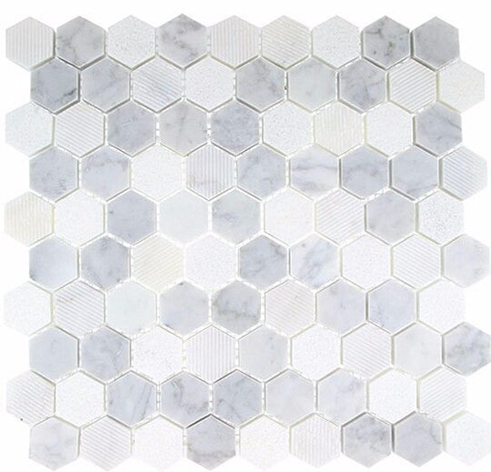 Bella Glass Tiles Excalibur Timber Wolf EHEX-153