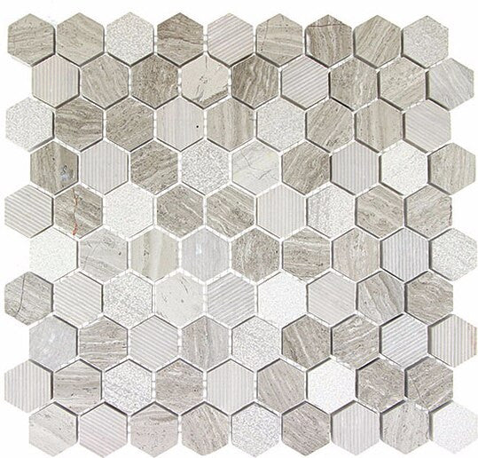 Bella Glass Tiles Excalibur Winter Fjord EHEX-152