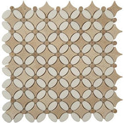 Bella Glass Tiles Flower Series FS-73 marble mosaic tile