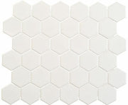 Bella Glass Tiles Freedom Avenue 2 inch Hexagon Pillar Shine FDM1823