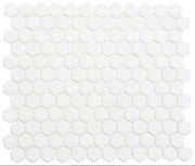 Bella Glass Tiles Freedom Avenue Hexagon United Dove FDM1811