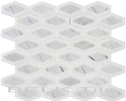 Bella Glass Tiles Garden Party Series Coconut White GDN-133