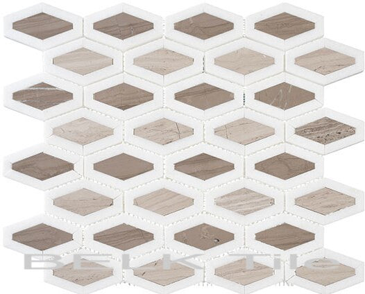 Bella Glass Tiles Garden Party Series Espresso Tann GDN-131