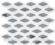 Bella Glass Tiles Garden Party Series Lunar Ice