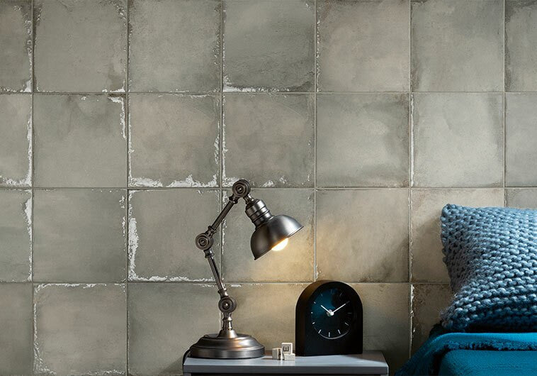 Bella Glass Tiles Geometric Calm Series GC1215 Ashwood Gaze