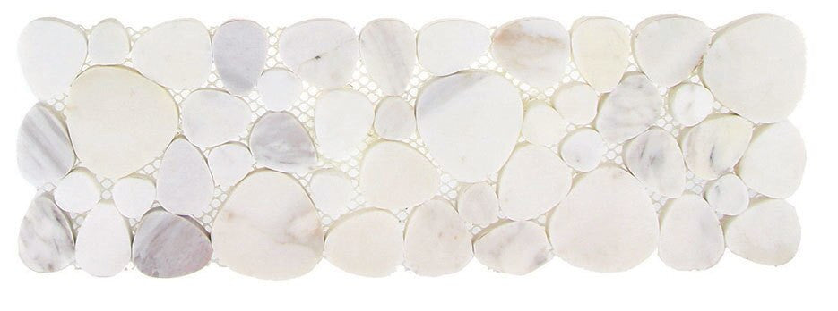 Bella Glass Tiles Holy Trail HTL-1470 marble listello Yam Hamelach