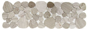 Bella Glass Tiles Holy Trail HTL-1480 marble listello Nahal Yarkon