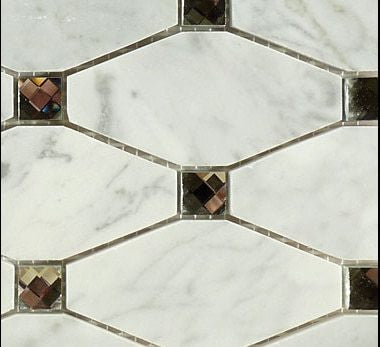 Bella Glass Tiles Imperial Series Imperial Cloud IS-1 Close Up