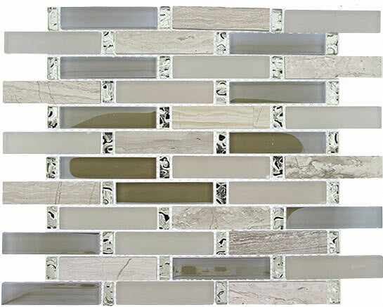Bella Glass Tiles Interlace Series Milestone