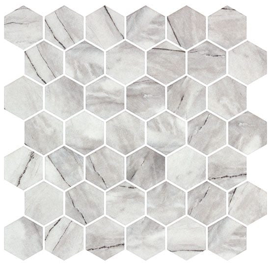 Bella Glass Tiles Mayan Garden Series MYN1301 Aztec Grey