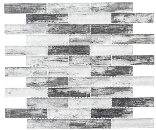 Bella Glass Tiles Metropolis Series MET761 Greystoke