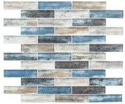 Bella Glass Tiles Metropolis Series MET763 Kent Sky