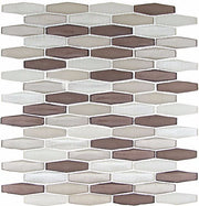 Bella Glass Tiles Modern Pyramids Navajo Dune