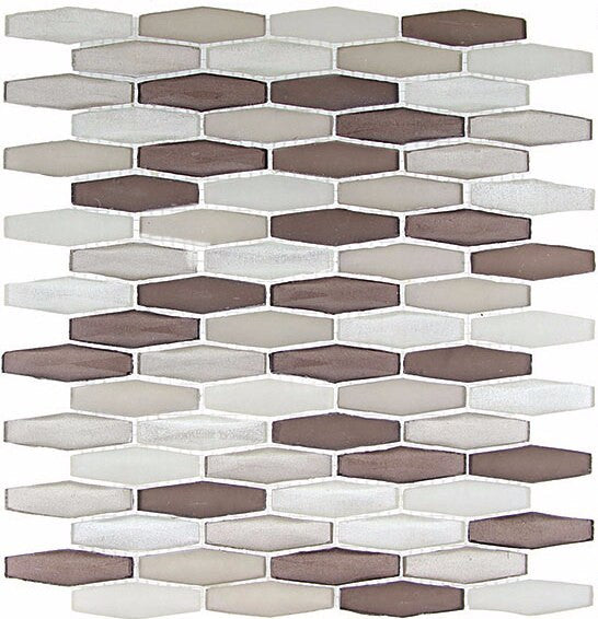 Bella Glass Tiles Modern Pyramids Navajo Dune