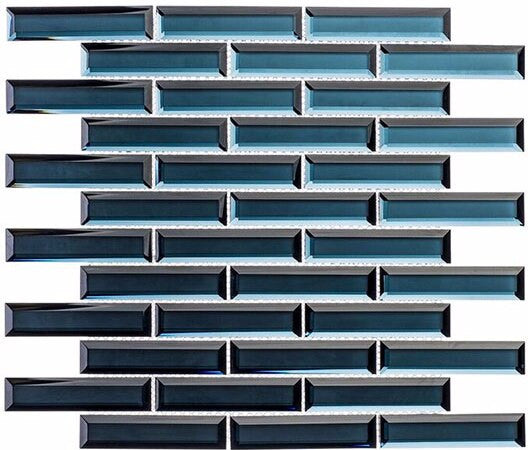 Bella Glass Tiles Mystique Aruba Sparkle 1 x 4 MQS-368