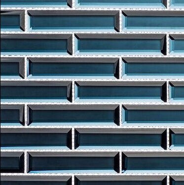 Bella Glass Tiles Mystique Aruba Sparkle 1 x 4