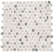 Bella Glass Tiles Pixels Series PX781 Dusted Ash