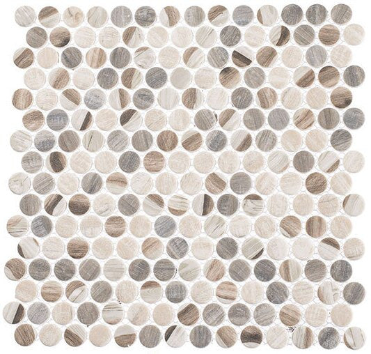Bella Glass Tiles Pixels Series PX784 Dotted Blend
