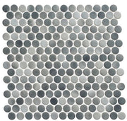 Bella Glass Tiles Polka Dots PLK65 Ombre Reef