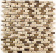 Bella Glass Tiles Porcello Series Golden Ocher