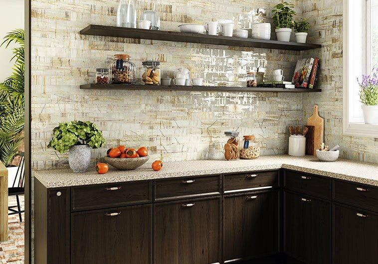 Bella Glass Tiles Princeton Glaze Ceramic Subway Tile Aged Elegance