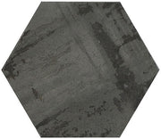 Bella Glass Tiles Princeton Glaze Hexagon Nero Night