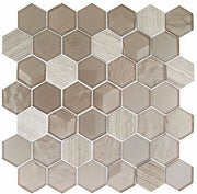 Bella Glass Tiles Queens Lair Nimbus Cloud QLS-132