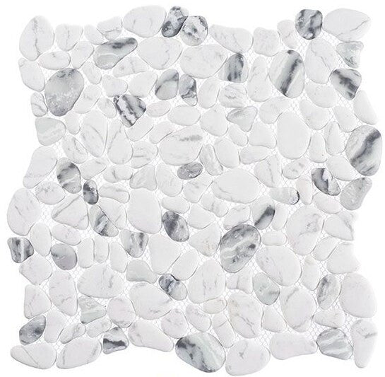 Bella Glass Tiles Riverbed Series RVB765 Pebbly Shore