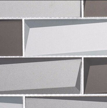 Bella Glass Tiles Scandinavia Baltic Peak Subway Tile