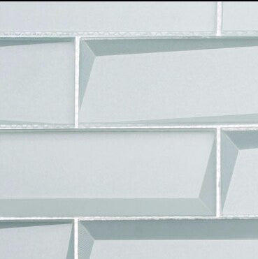 Bella Glass Tiles Scandinavia Icicle Palace Subway Tile
