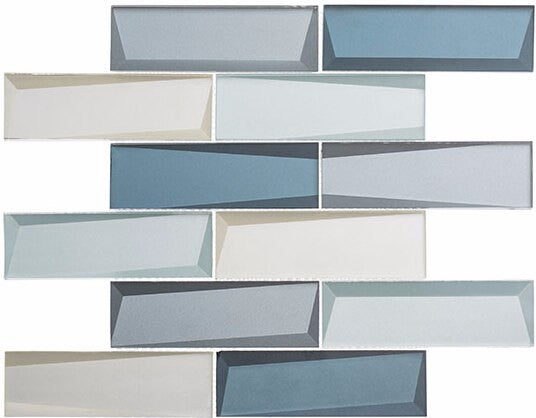 Bella Glass Tiles Scandinavia Viking Sky Subway Tile