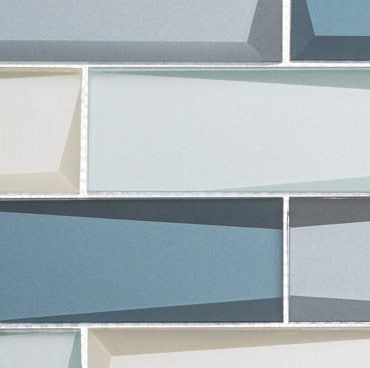 Bella Glass Tiles Scandinavia Viking Sky Subway Tile