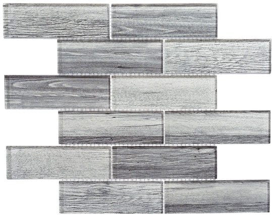 Bella Glass Tiles Westminster Series WM777 English Grey