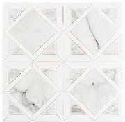 Bella Glass Tiles Wright Windows Series WRW-103 Late Mist